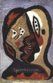 Visage 2 1926 Cubist
